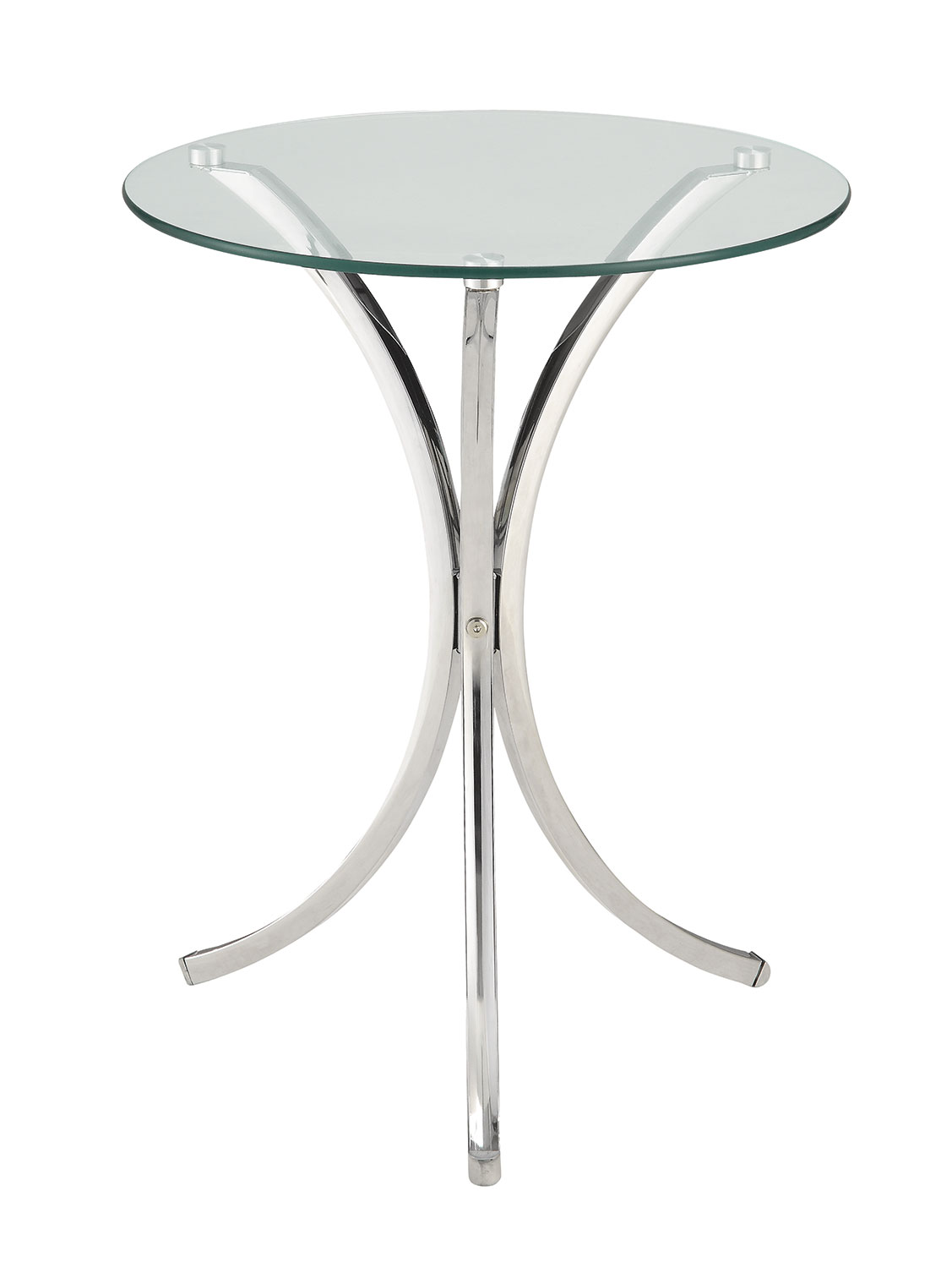 Coaster Accent Tables Clear Tempered Glass Accent Table Rife's Home